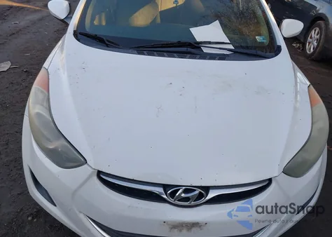 2013 Hyundai Elantra Gls z USA, uszkodzony, nr VIN 5NPDH4AE7DH337799